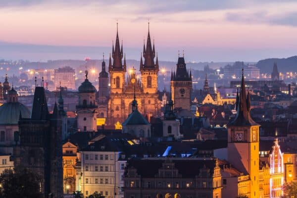 Praga, República Checa Capitales Imperiales Europa
