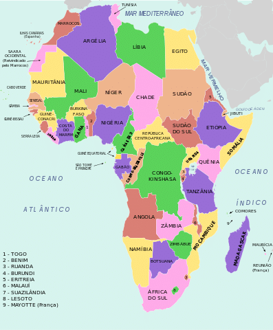 africa postcolonial evolución raíces África subsahariana