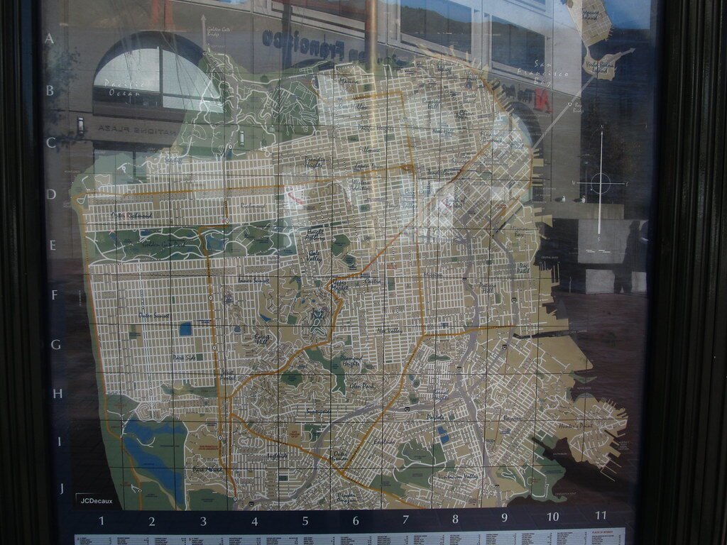 Oriente Medio: Países, Mapa y Datos de la Región Map of San Francisco, United Nations Plaza, San Francisco, California