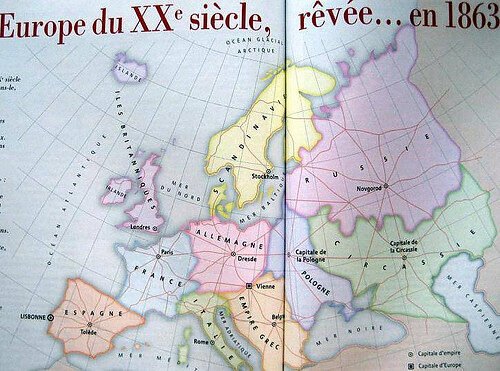 España: Mapa, Bandera y Datos del País A Vision of a Utopian Europe From 1863