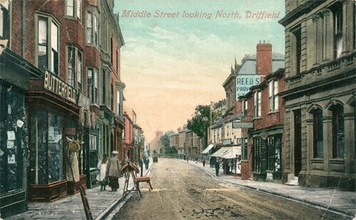 Oriente Medio: Países, Mapa y Datos de la Región Middle Street North, Driffield 1903 (archive ref PO-1-33-36)