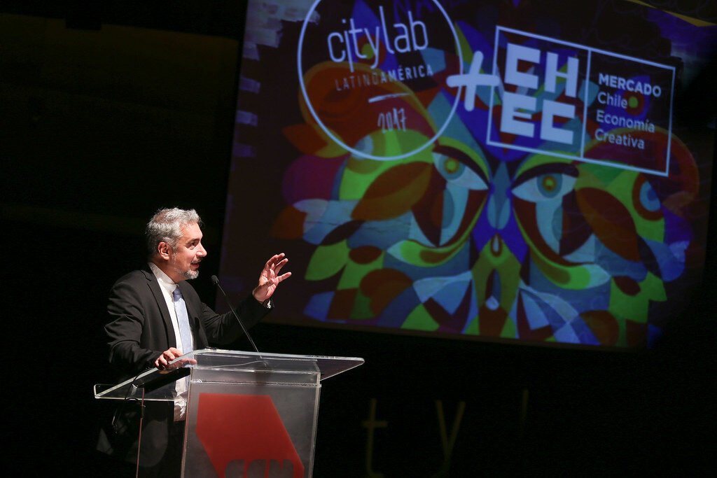 Inauguración CHEC Mercado Chile economía creativa