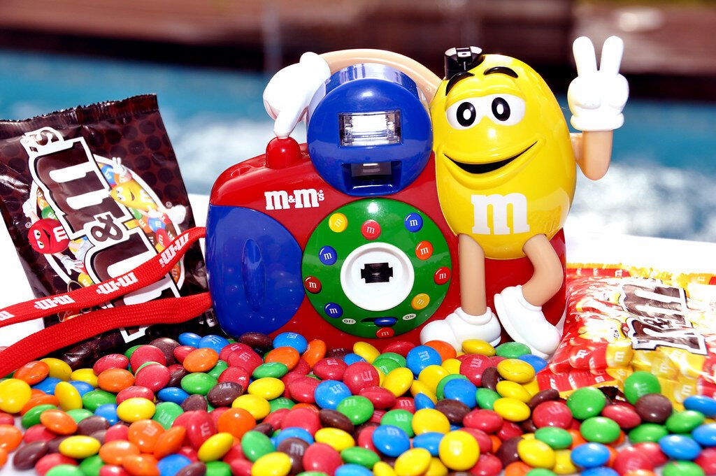 1997: M&M's 35mm CAMERA. Mars Incorporated. McLean, Virginia-EE.UU /PF. Concept Ltd -Hong Kong (China)