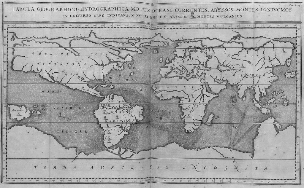 Capitales de Asia: Lista Completa de las 49 Capitales Asiáticas 'Tabula Geographico-Hydrographica motus oceani, currentes, abyssos, montes ignivomos in universo orbe indicans. '