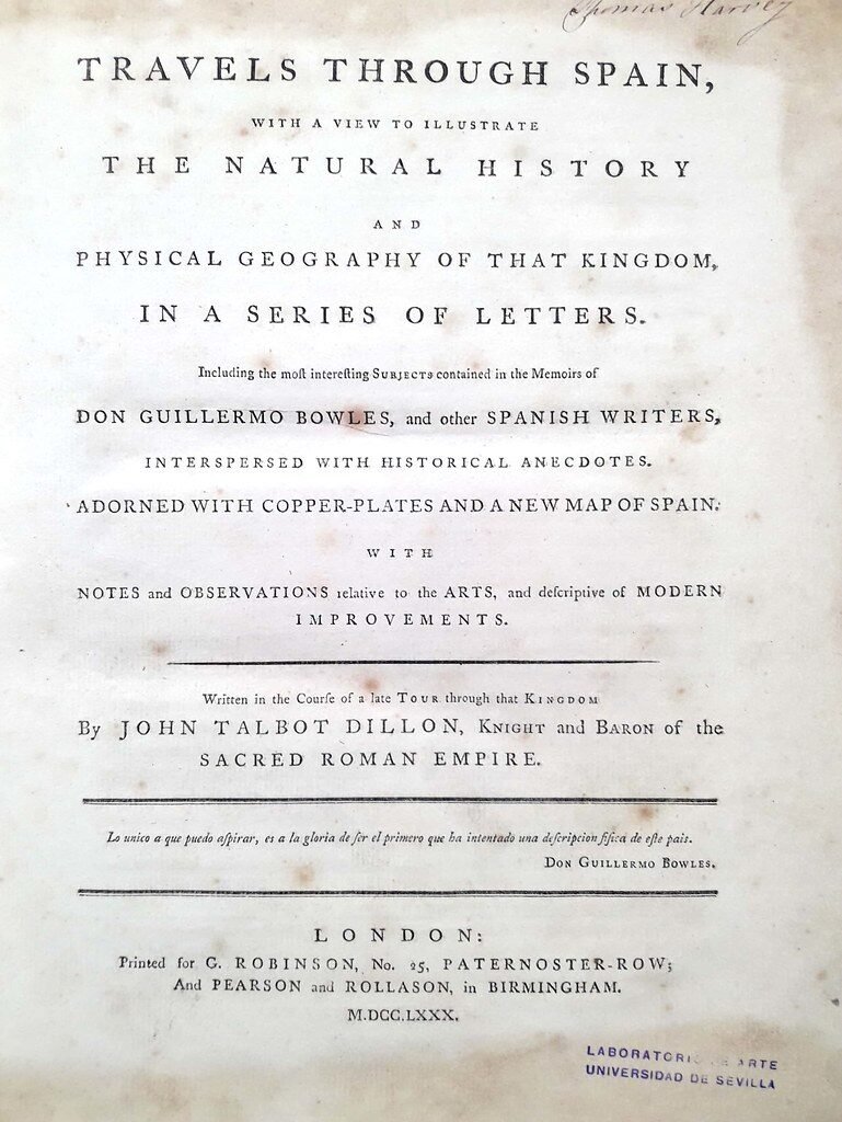 Mapa de Oceanía: Político, Físico y las Islas del Pacífico Travels through Spain : with a view to illustrate the natural history and physical geography of that kingdom in a serie of letters: including the most interesting subjects contained in the Memoirs de Don Guillermo Bowles, and other spanish writers, inters
