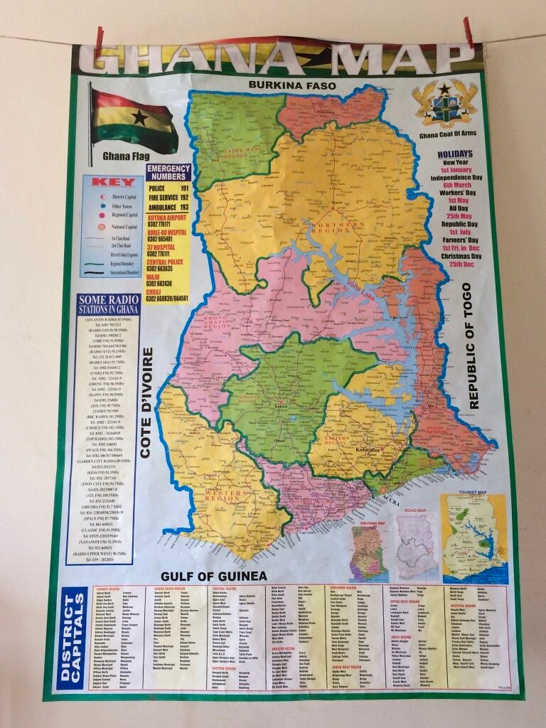 Ghana Map