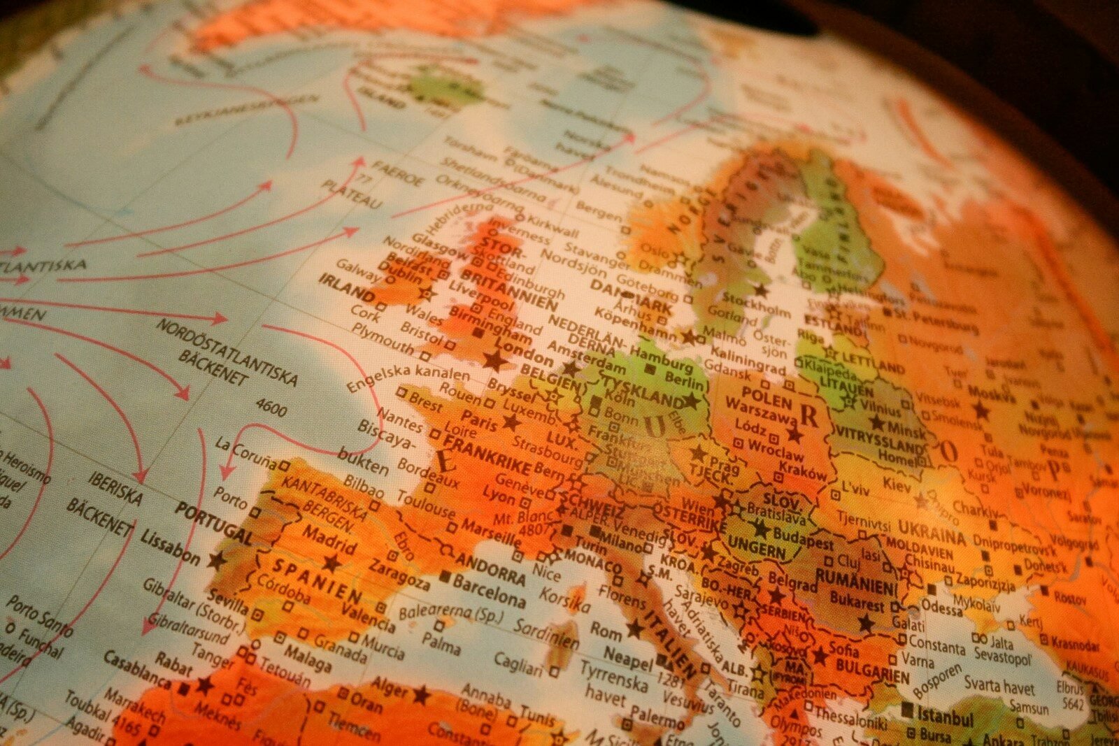 España: Mapa, Bandera y Datos del País Mapa de España en Europa