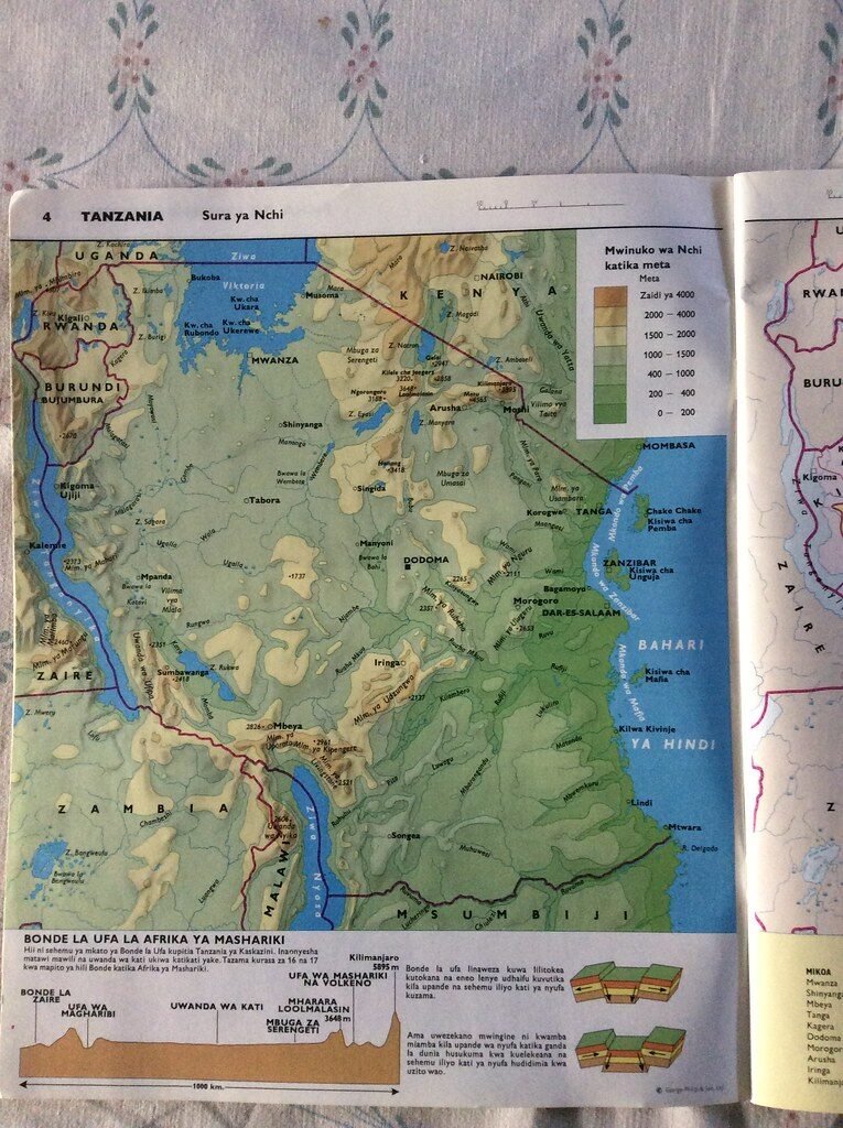 TAnzania maps