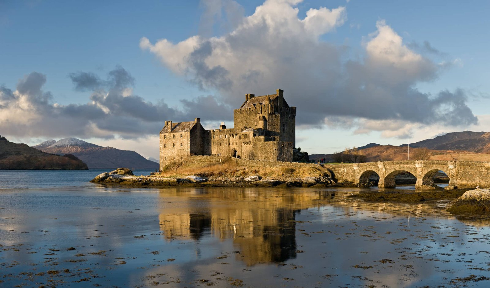 Castillo de Eilean Donan en las Tierras Altas de Escocia
